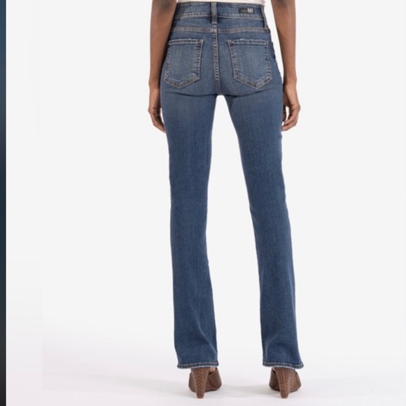 - Kut from the Kloth mid rise jeans medium wash boot cut size 8 - Picture 2 of 9